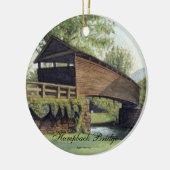 Humpback Bridge Keramisch Ornament (Links)