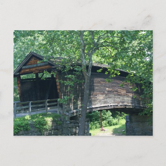 Humpback Covered Bridge Briefkaart (Voorkant)