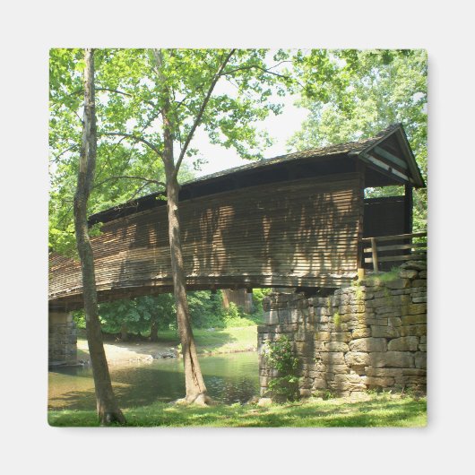 Humpback Covered Bridge Magneet (Voorkant)