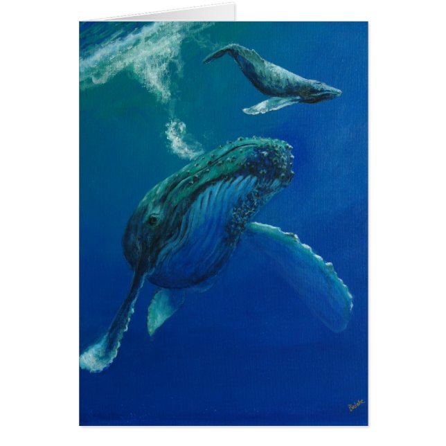 Humpback en Calf (Voorkant)