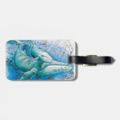 Humpback Family  Map Bagagelabel (Achterkant horizontaal)