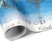 Humpback Family  Map Cadeaupapier (Rol Hoek)