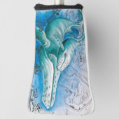 Humpback Family  Map Golfheadcover (Draai 90)