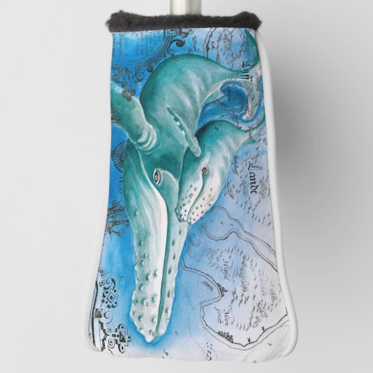 Humpback Family  Map Golfheadcover (Draai 90)