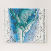 Humpback Family Map Legpuzzel (Horizontaal)