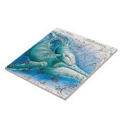 Humpback Family  Map Tegeltje (Zijkant)