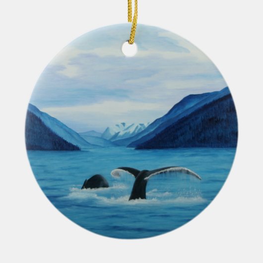 Humpback Haven Ornament (Voorkant)