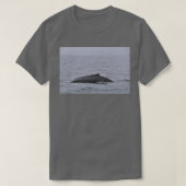 Humpback komt uit het water t-shirt (Design voorkant)