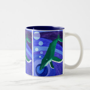Humpback Song Tweekleurige Koffiemok