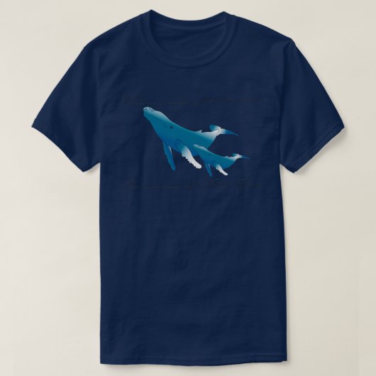 Humpback van Notre Dame 1 T-shirt (Design voorkant)