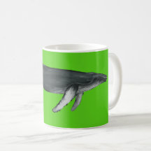 Humpback Walvis Mok Groen