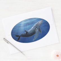 Humpback Walvis Oceaan Sticker
