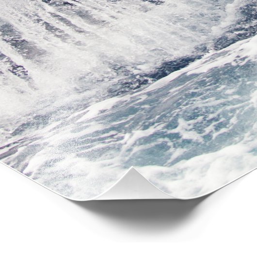 Humpback Waterfall Photo Print Foto Afdruk (Hoek)