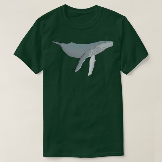 Humpback Whale 12 T-shirt (Design voorkant)