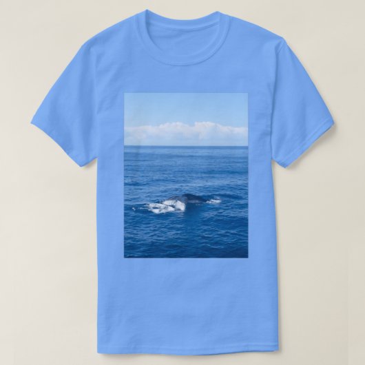 Humpback Whale 40 T-shirt (Design voorkant)