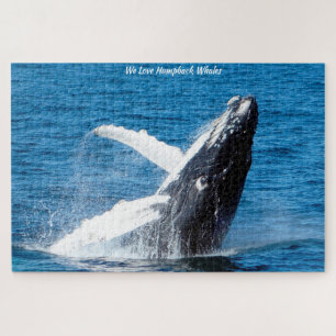 Humpback Whale Alaska Jigzaag Puzzle Legpuzzel