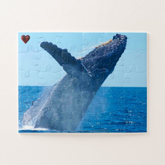 Humpback Whale Alaska Legpuzzel (Horizontaal)