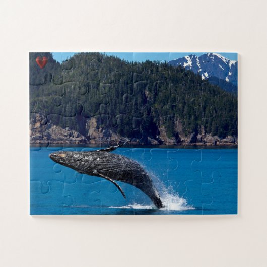 Humpback Whale Alaska Legpuzzel (Horizontaal)