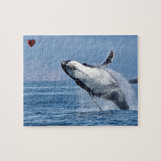 Humpback Whale Alaska Legpuzzel (Horizontaal)