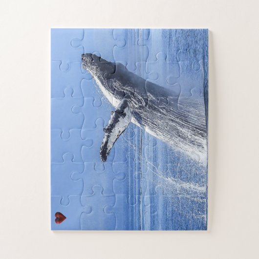 Humpback Whale Alaska Legpuzzel (Verticaal)