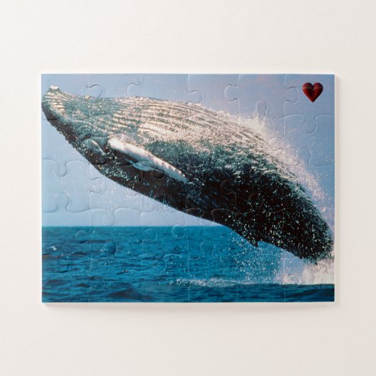 Humpback Whale Alaska Legpuzzel (Horizontaal)
