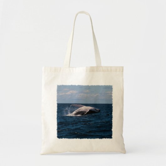 Humpback Whale Baching - Canvas tas (Voorkant)