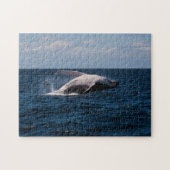 Humpback Whale Bitting Pacific Ocean Legpuzzel (Horizontaal)