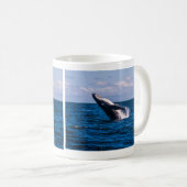 Humpback Whale Breach Coffee Mok (Voorkant rechts)