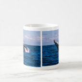 Humpback Whale Breach Coffee Mok (Center)