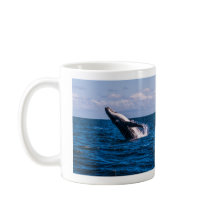 Humpback Whale Breach Coffee Mok
