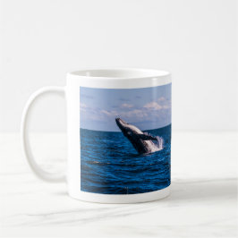 Humpback Whale Breach Coffee Mok
