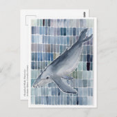 Humpback Whale Briefkaart (Voorkant / Achterkant)