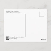 Humpback Whale Briefkaart (Achterkant)