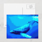 Humpback Whale Briefkaart (Voorkant / Achterkant)