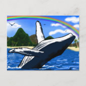 Humpback Whale Briefkaart (Voorkant)