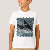 Humpback Whale Children's Sweatshirt (Voorkant)