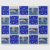 Humpback Whale die Australië kerst Cadeaupapier (Vlak)