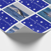 Humpback Whale die Australië kerst Cadeaupapier (Hoek)