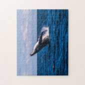 Humpback Whale die het Surferparadijs bereikt Legpuzzel (Verticaal)
