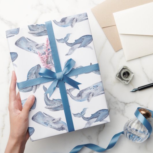 Humpback Whale Gift Wrapping Paper Cadeaupapier (Geschenken)