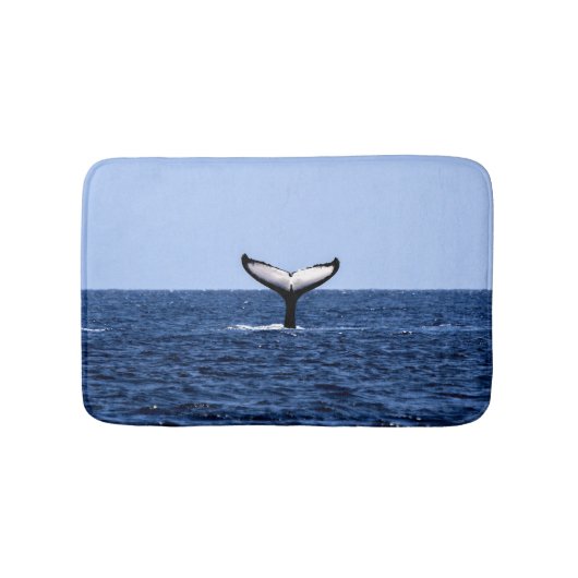 Humpback Whale in Ocean Badmat (Voorkant)