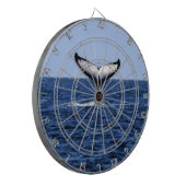 Humpback Whale in Ocean Dartbord (Voorkant Links)