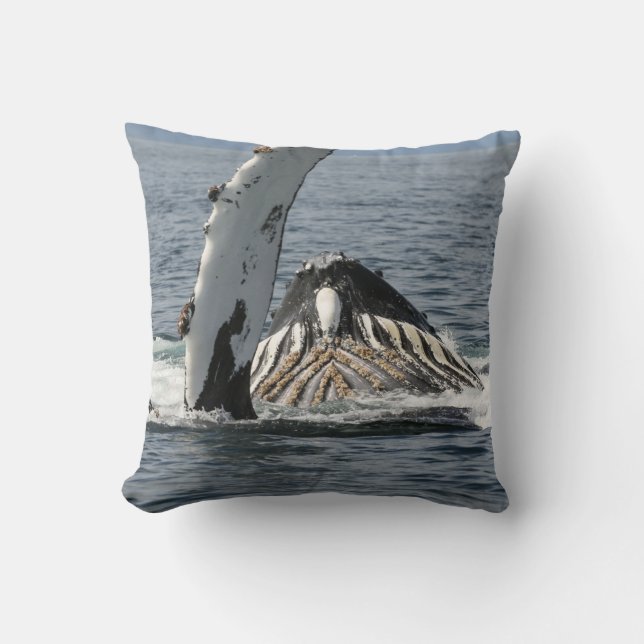 Humpback Whale Kussen (Voorkant)