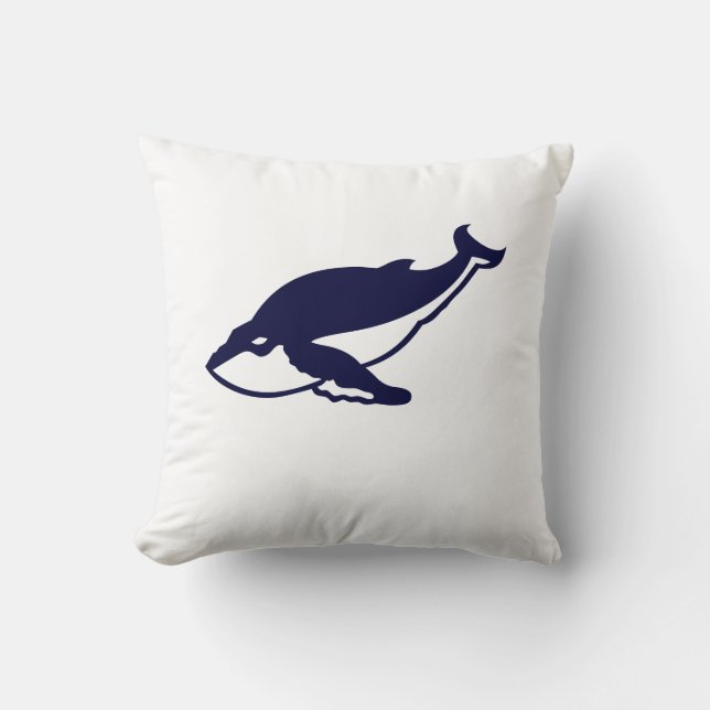 Humpback Whale Kussen (Voorkant)