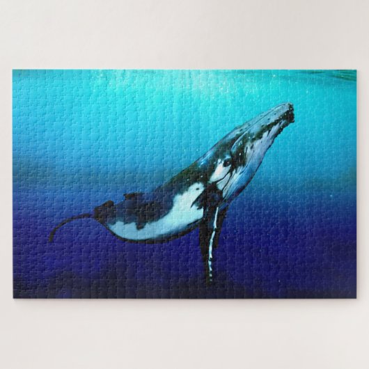 Humpback Whale Legpuzzel (Horizontaal)