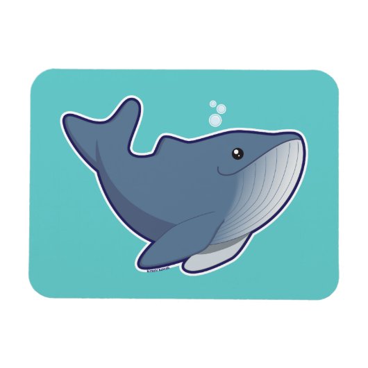 Humpback Whale Magneet (Horizontaal)