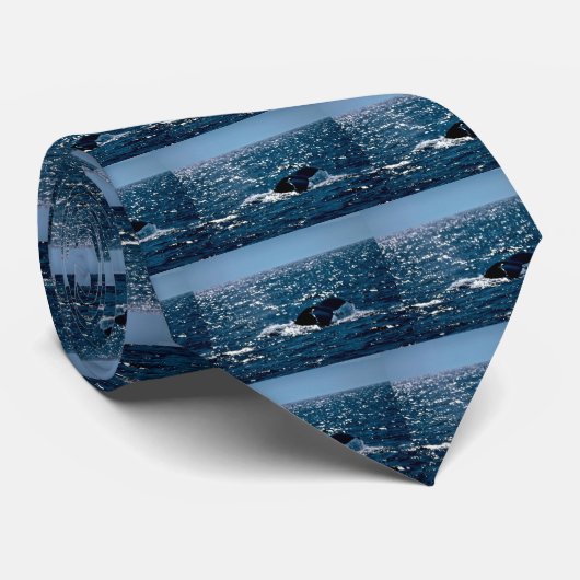 Humpback Whale, Mexico Stropdas (Opgerold)