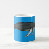 Humpback Whale Mug Blue Koffiemok (Center)