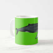 Humpback Whale Mug Green Koffiemok (Voorkant links)