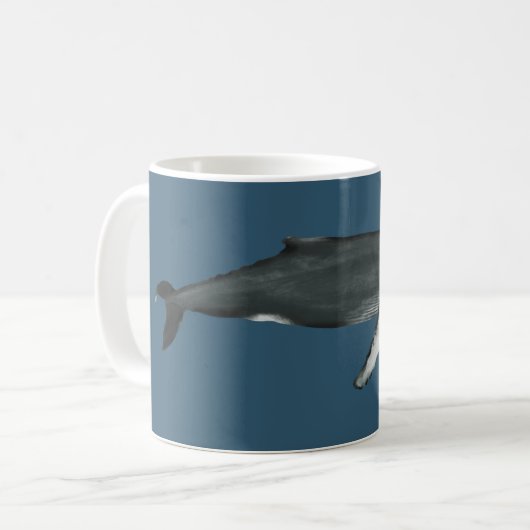 Humpback Whale Mug Koffiemok (Voorkant links)